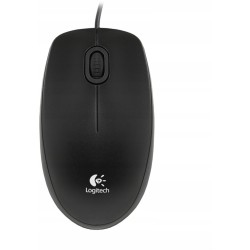 Outlet Mysz przewodowa Logitech B100 OEM optyczna USB 800 DPI 123 g Czarna