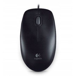 Outlet Mysz przewodowa Logitech B100 OEM optyczna USB 800 DPI 123 g Czarna