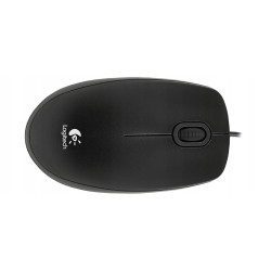 Outlet Mysz przewodowa Logitech B100 OEM optyczna USB 800 DPI 123 g Czarna