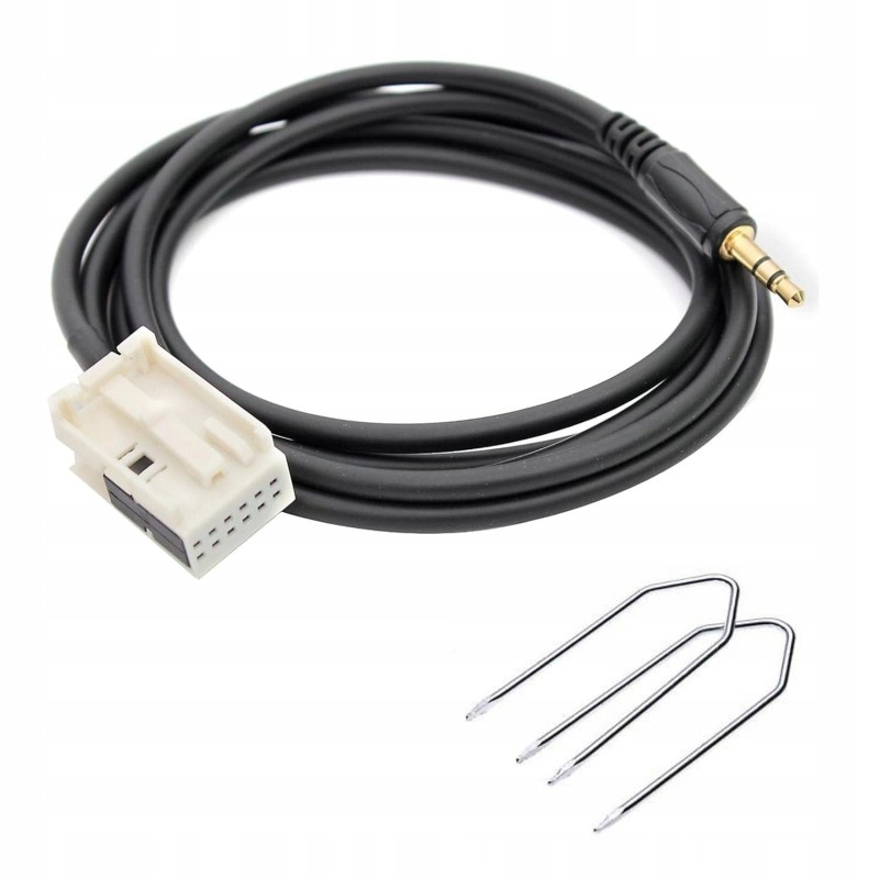 Outlet Sound-way Adapter AUX Jack 3.5mm do Citroen RD4 12 PIN 1m Czarny