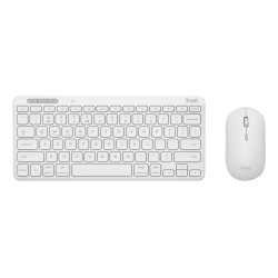 Outlet Trust Lyra Pack Klawiatura i Mysz bezprzewodowa Bluetooth AZERTY FR