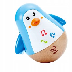 Outlet Zabawka Hape Penguin Musical Wobbler Kolorowy Roly-Poly dla dzieci