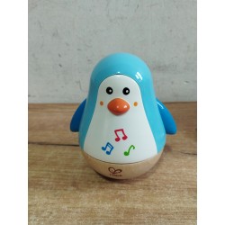 Outlet Zabawka Hape Penguin Musical Wobbler Kolorowy Roly-Poly dla dzieci