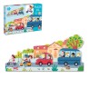 Outlet Duże zestaw Jombo Puzzle Pojazdy XXL 18 elementów dla dzieci 2m+