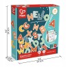 Outlet Hape Magnetyczne Litery 70 Kolorowych Drewnianych Liter 3+