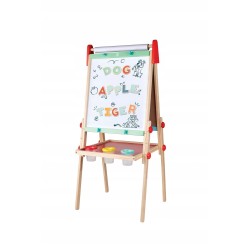 Outlet Hape Magnetyczne Litery 70 Kolorowych Drewnianych Liter 3+