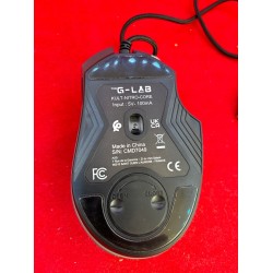 USZKODZONY Myszka przewodowa The G-Lab Kult Nitrogen Core sensor laserowy