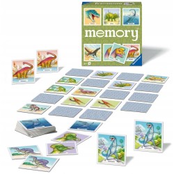 Outlet Gra pamięciowa Ravensburger Dinosaurs Large Memory 64 elementy 2-8