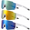 Outlet Utensilsto Schnelle Brille okulary sportowe UV400 3 pary unisex