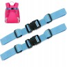 Outlet Moorle regulowany pasek piersiowy do plecaka 2 szt. blue dł. 37 cm