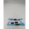 Outlet Moorle regulowany pasek piersiowy do plecaka 2 szt. blue dł. 37 cm
