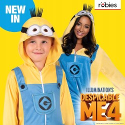Outlet Kombinezon Rubies Minion Tim Despicable Me 4 dziecięcy M 134-140 cm