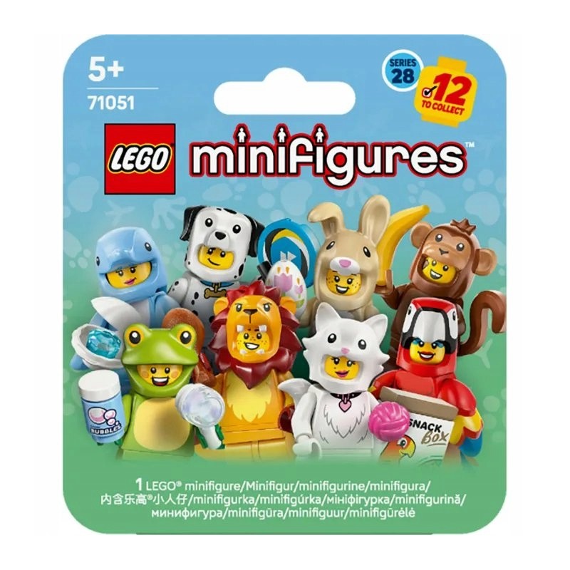 Outlet LEGO City Minifigurka Zwierzęcia seria 28 (71051) dzieci 5+