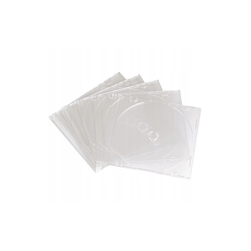 Outlet Pudełko do płyt CD Hama Jewel Case zestaw 9.szt przezroczyste