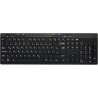 Outlet Zestaw Amazon Basics Bezprzewodowa Klawiatura AZERTY i Myszka Czarny