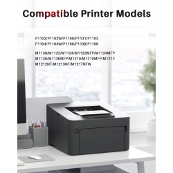 Toner zamiennik do HP LaserJet P1102 P1102w M1132 M1212nf czarny 2szt
