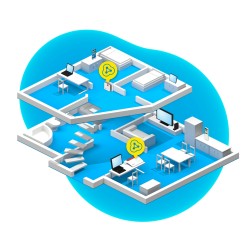 Outlet Wzmacniacz sieci Wi-Fi 2,4 GHz Mesh FRITZ!Repeater 600 Biały