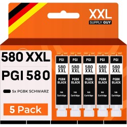 Outlet Supply Guy PGI-580XXL PGBK tusz Canon PIXMA czarny 5 szt z chipem