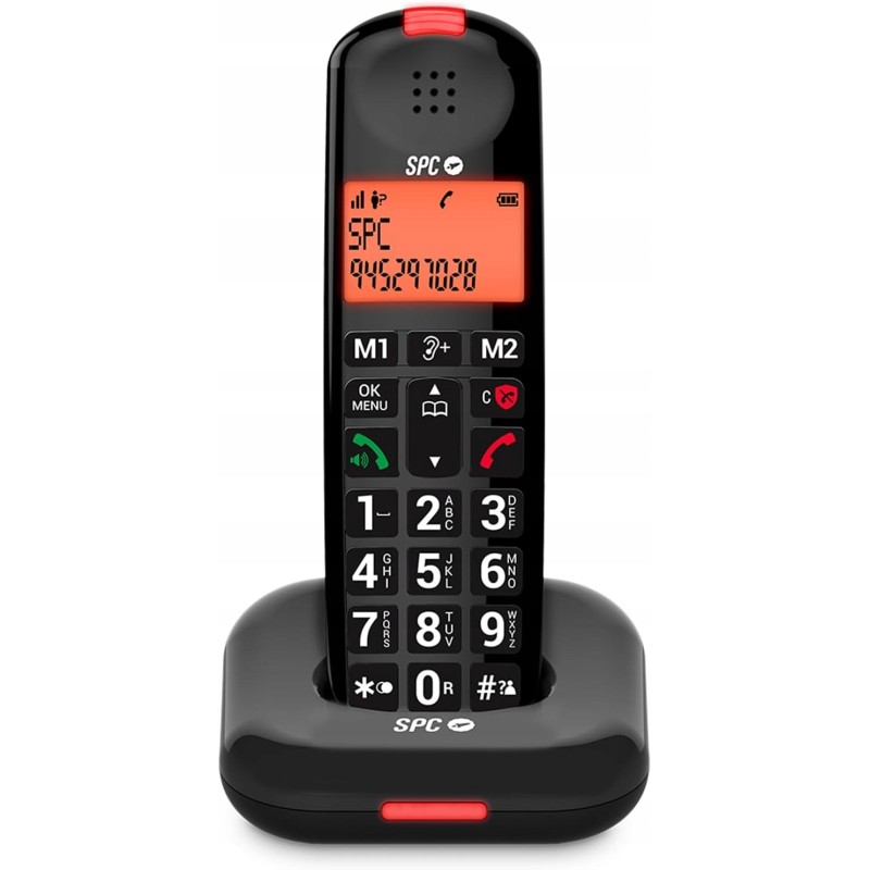 Outlet Telefon bezprzewodowy dla seniorów Kairo Comfort SPC 7612N Czarny