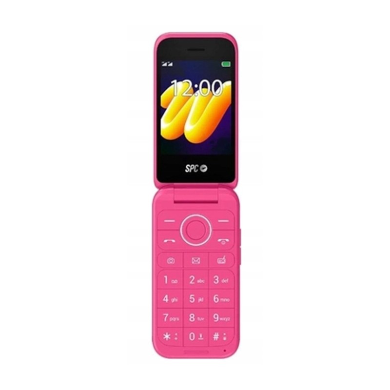 USZKODZONY Telefon komórkowy dla seniorów SPC Wild 4 MB/4 GB 4G LTE Różowy