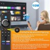 Outlet Pilot głosowy Bluetooth do Smart TV 2 3 Gen 4K Lite Cube Czarny