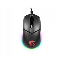 USZKODZONY Myszka przewodowa MSI Clutch GM11 sensor optyczny 5000 dpi