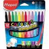 Outlet Flamastry Maped Jumbo Colorpeps Early Age +1 12sztuk Różnokolorowe