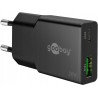 Outlet Goobay Ładowarka USB-C PD GaN Dual Slim 20W USB-A Quick Charge