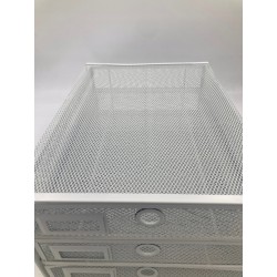 Outlet Organizer siatkowy EXERZ z 3 szufladami A4 na biurko biały