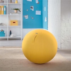 Outlet Piłka Do Aktywnego Siedzenia Leitz Ergo Cosy z Pompką 65cm Żółty