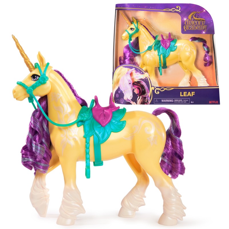 Outlet UNICORN ACADEMY FIGURKA JENDOROŻEC LEAF 28 CM + AKCESORIA