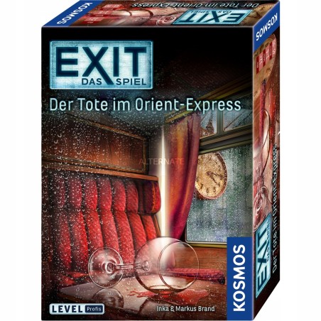 Outlet EXIT Gra Planszowa Morderstwo w Orient Expressie Escape Room 1-4 DE