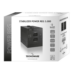 Outlet Tecnoware Jednofazowy Elektroniczny Stabilizator Napięcia 3000 VA