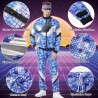 Outlet Kostium Dres Disco Retro Lata 80/90 dla Kobiet i Mężczyzn r. L