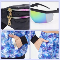 Outlet Kostium Dres Disco Retro Lata 80/90 dla Kobiet i Mężczyzn r. L