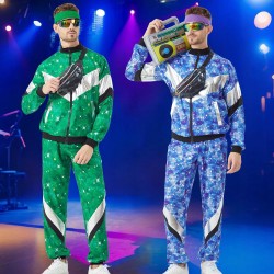 Outlet Kostium Dres Disco Retro Lata 80/90 dla Kobiet i Mężczyzn r. L