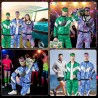 Outlet Kostium Dres Disco Retro Lata 80/90 dla Kobiet i Mężczyzn r. L