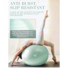 Outlet PhysKcal Zestaw 2 Piłek: gimnastyczna 75 cm i Pilates 23 cm miętowe