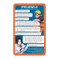 Outlet Top Trumps Naruto - Gra karciana dla 2+ graczy, wiek 6+