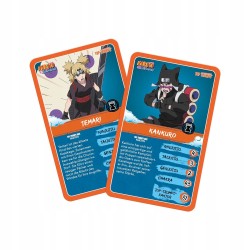 Outlet Top Trumps Naruto - Gra karciana dla 2+ graczy, wiek 6+