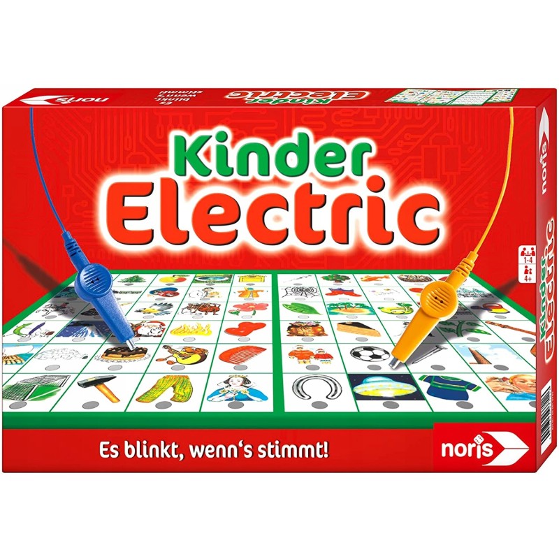Outlet Gra planszowa KINDER ELECTRIC Noris dla dzieci wiek 4+ wersja DE