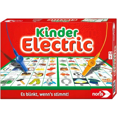 Outlet Gra planszowa KINDER ELECTRIC Noris dla dzieci wiek 4+ wersja DE