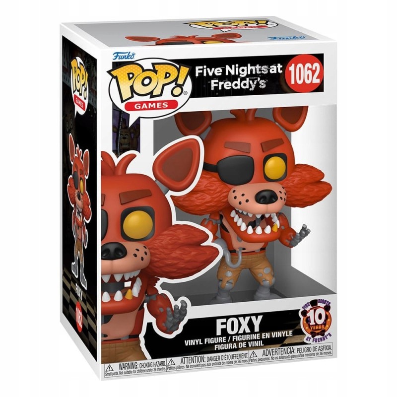 Outlet Figurka Kolekcjonerska Funko Pop Five Nights at Freddy's Foxy