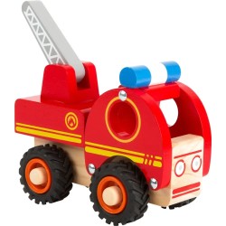 Outlet Small Foot Design drewniany wóz strażacki ruchoma drabina 18m+ OPIS