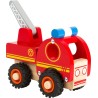 Outlet Small Foot Design drewniany wóz strażacki ruchoma drabina 18m+ OPIS