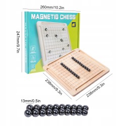 Outlet Gra planszowa Gra Magnetic Chess 20 magnetycznych kulek 9+ 2 graczy