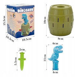 Outlet HENGBIRD Pop Up Dinozaur - Klasyczna gra dla dzieci 4+, 2-4 graczy