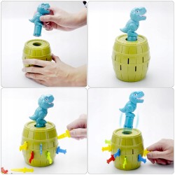Outlet HENGBIRD Pop Up Dinozaur - Klasyczna gra dla dzieci 4+, 2-4 graczy