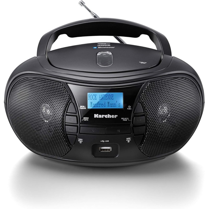 Outlet Karcher RR 5028D radio CD DAB+ Bluetooth USB boombox przenośny