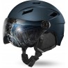Kask narciarski snowboardowy Odoland z wizjerem r.L 59-62cm niebieski
